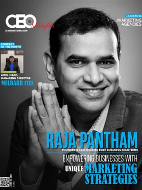 CEO Insights magazine cover featuring Raja Pantham