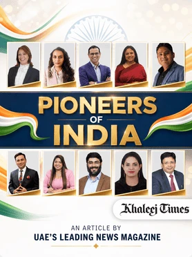 Khaleej Times Pioneers of India feature